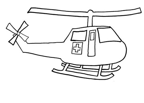 coloring pages helicopter