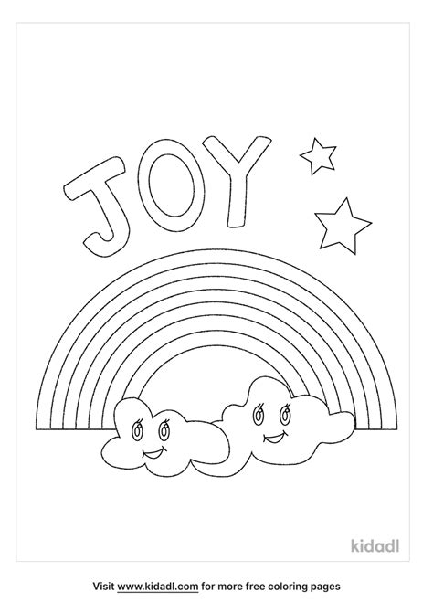 coloring pages joy
