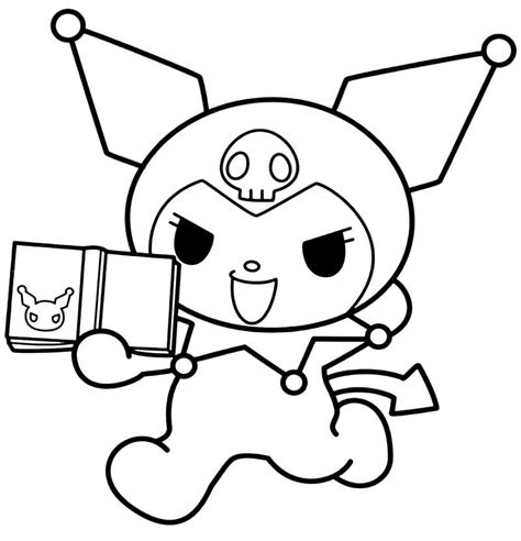 coloring pages kuromi