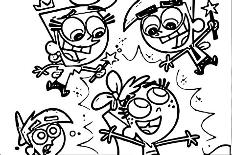 coloring pages nickelodeon
