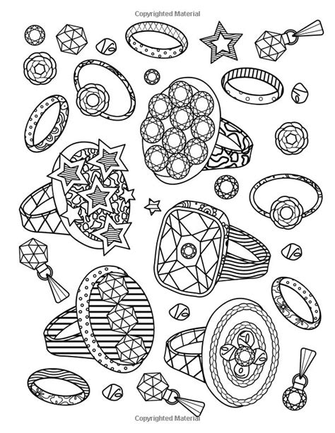 coloring pages of jewels