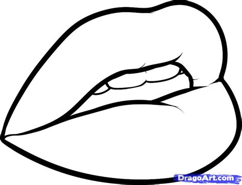 coloring pages of lips