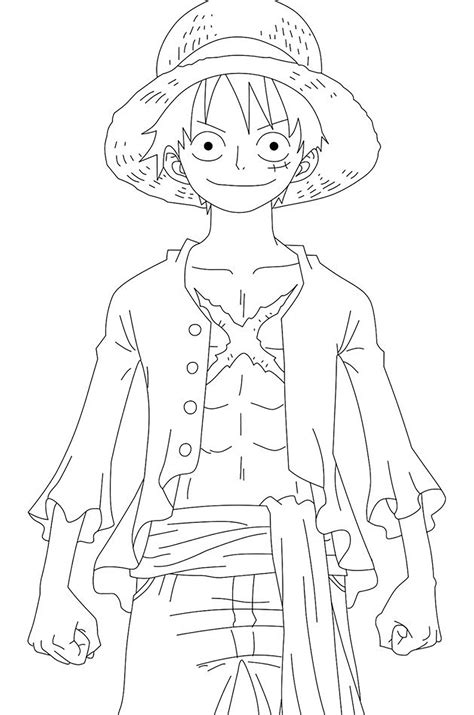 coloring pages of one piece