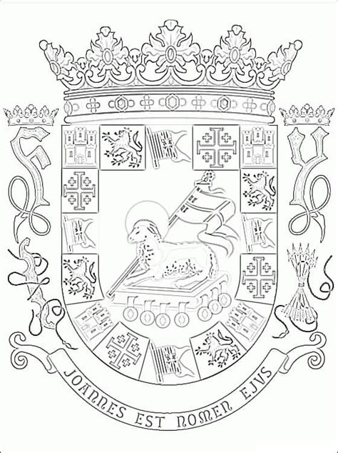 coloring pages of puerto rico