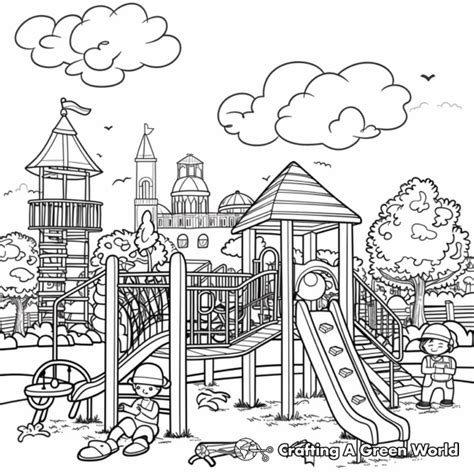 coloring pages park