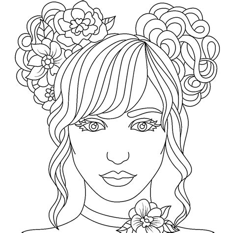 coloring pages person