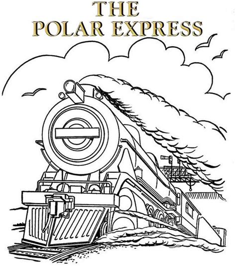 coloring pages polar express