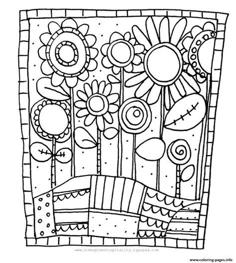 coloring pages simple for adults