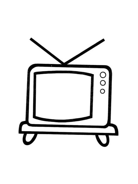 coloring pages tv