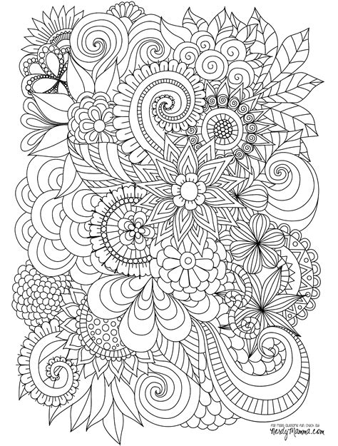 coloring pdf adults