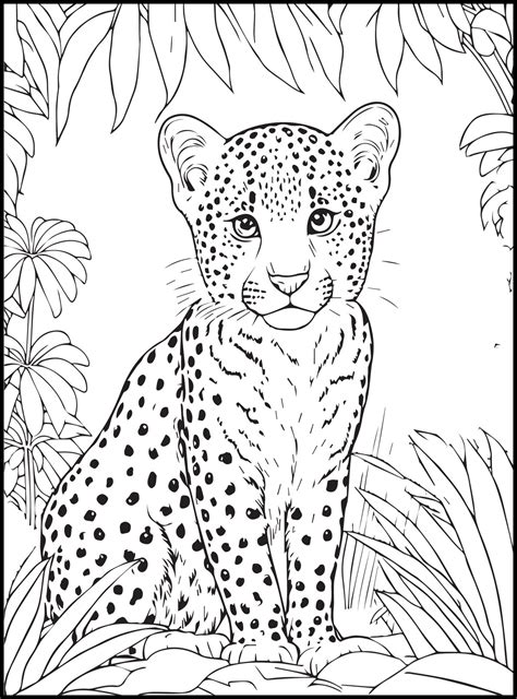 coloring pictures cute animals