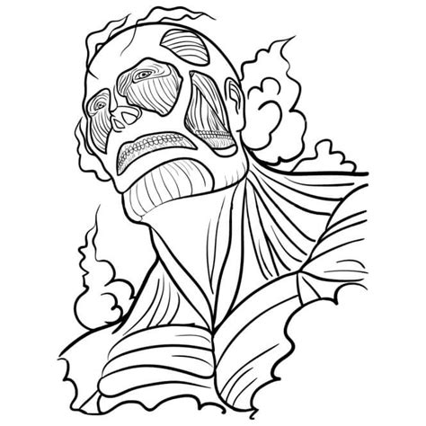 colossal titan coloring pages