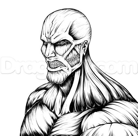 colossal titan coloring pages