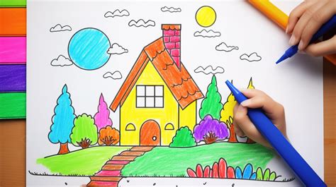 colour picture drawing