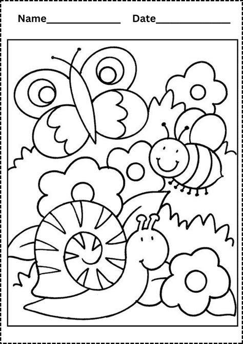colouring for preschool
