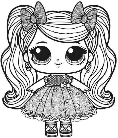 colouring pages lol