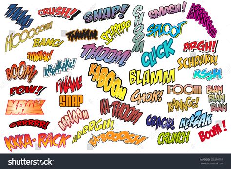 Comic Book Onomatopoeia