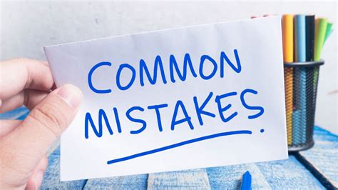 common pitfalls
