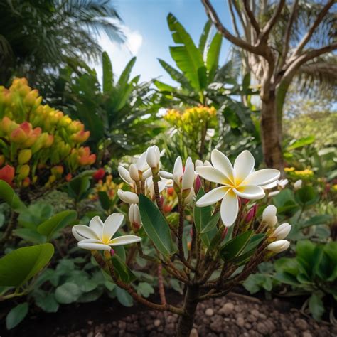 companion plants for plumeria