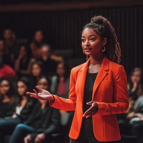 confident speaker