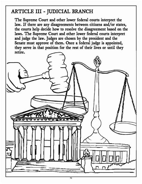 constitution coloring pages