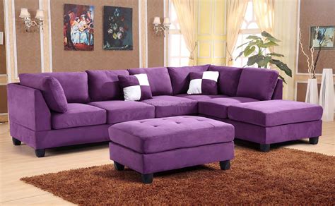 contoh furniture warna ungu