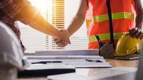 Contractor handshake agreement