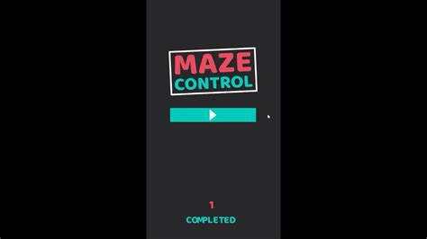 Control Maze Walkthrough