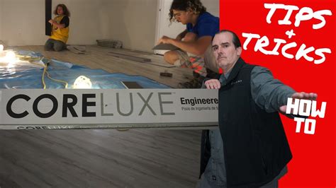 coreluxe flooring installation