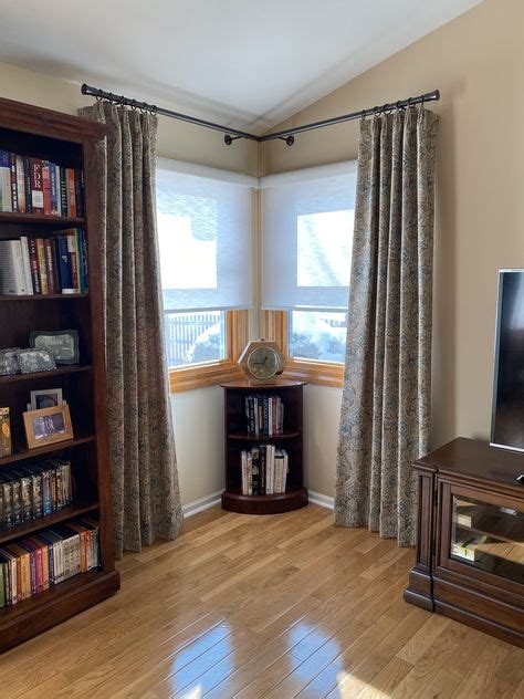 corner window treatments