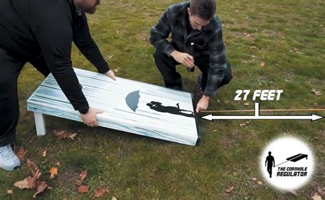 cornhole measuring