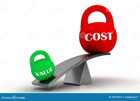 Cost vs Value Icon