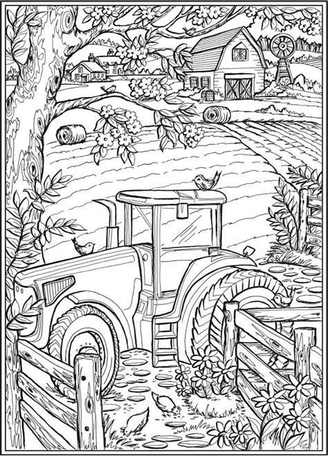 country coloring pages for adults