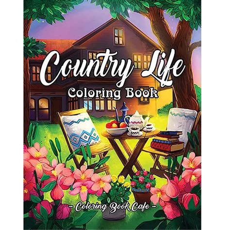country life coloring book
