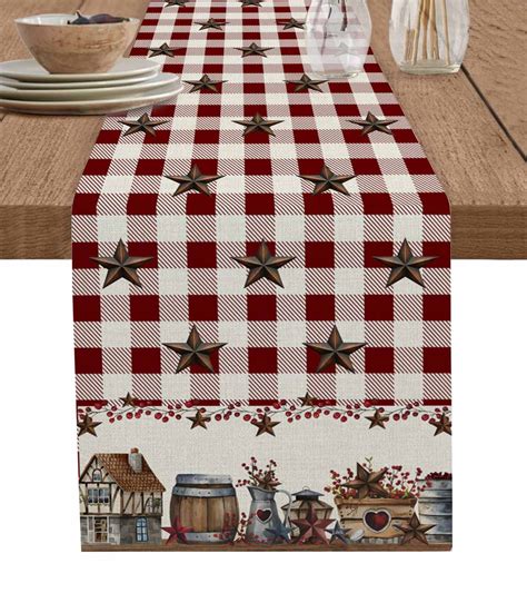 country table runners