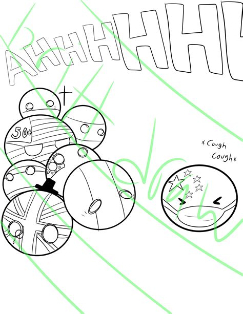 countryballs coloring pages