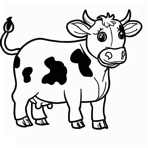 cow coloring