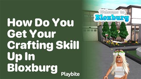 Crafting in Bloxburg