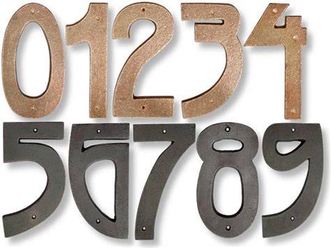 craftsman house numbers