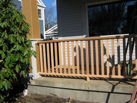 craftsman style railing