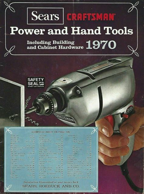 Craftsman Tools Catalog
