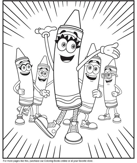 crayola coloring pages