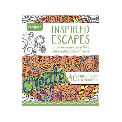 crayola escapes coloring books