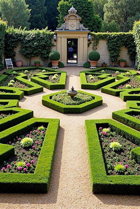 creating a formal garden