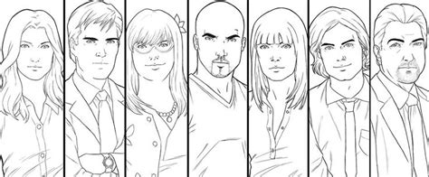 criminal minds coloring pages