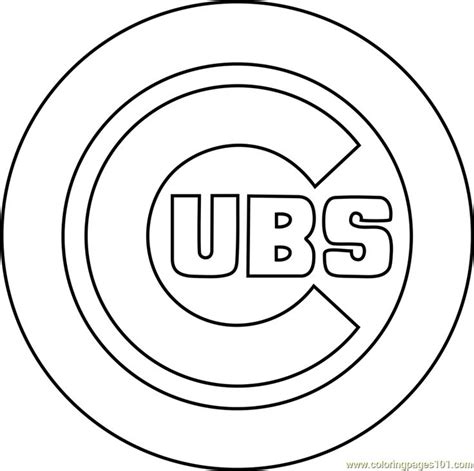 cubs coloring pages