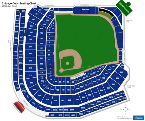 Cubs Seat Chart