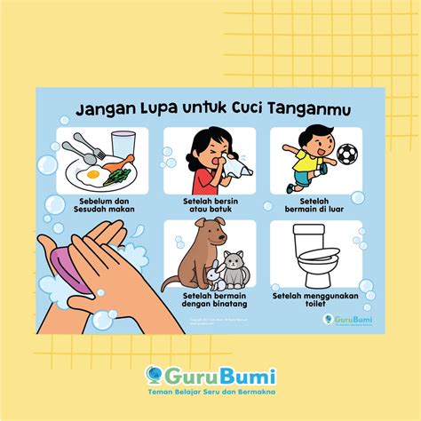 Cara cuci tangan sebelum makan