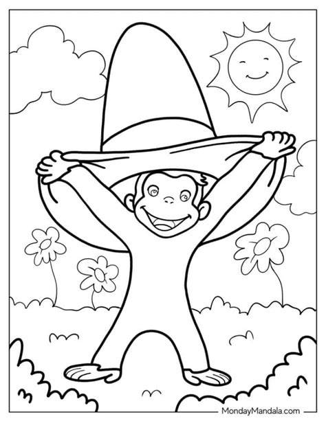 curious george coloring pages