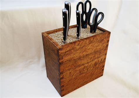 custom knife block